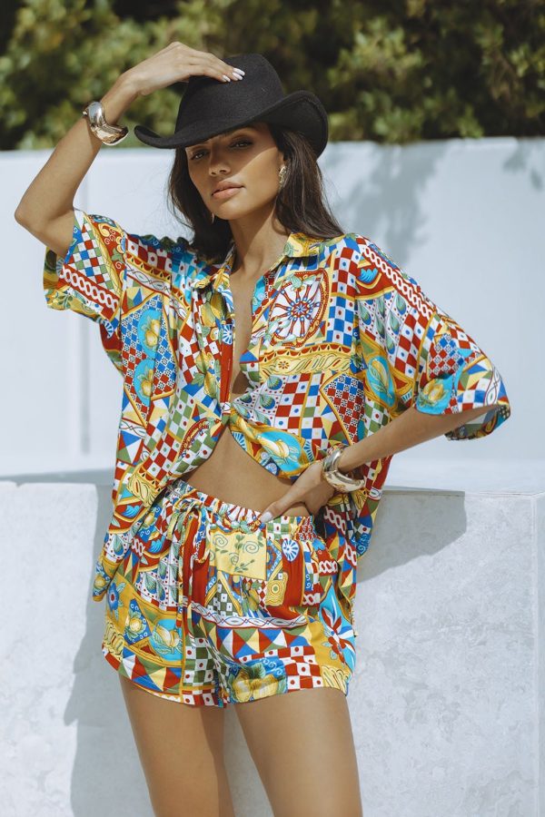 Retro Checkerboard Print Set - Image 4