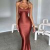 Articat Satin Mermaid Gown - Backless Lace-Up Slip Dress with Sweetheart Neck, Sexy Silk Partywear for Women - Image 5