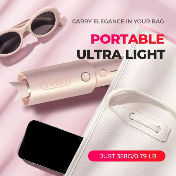 TYMO Automatic Hair Curler - Smart Temp Control | Ionic Protection | Fast Styling for All Hair Types | Long-Lasting Curls | Home Hair Styling Tool - Image 12